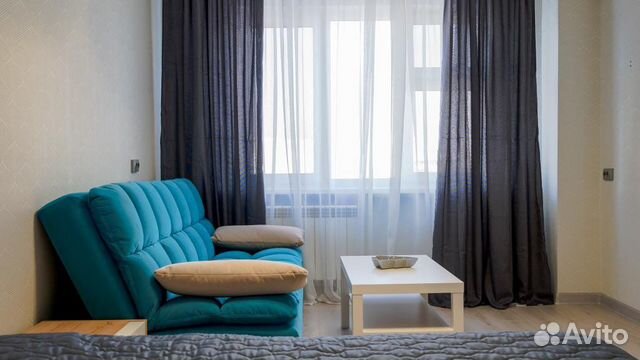 

1-к. квартира, 38 м², 2 кровати