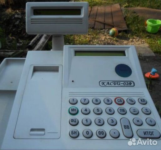 Контрольно-кассовая машина с фн касби02Ф