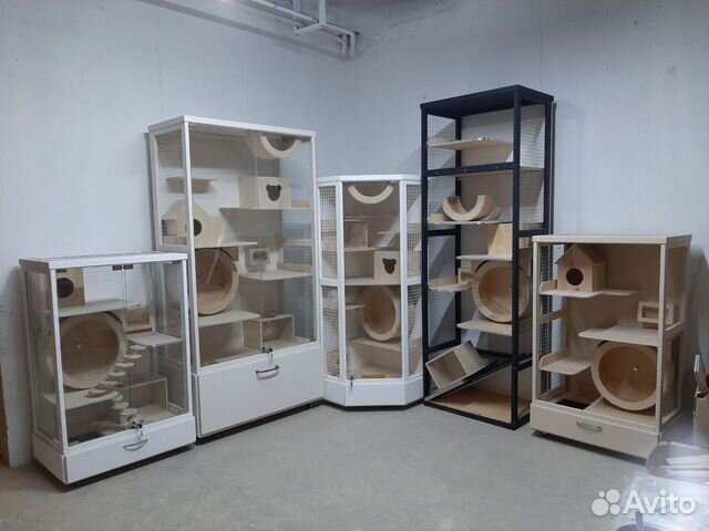 Клетки - Витрины для шиншилл спб