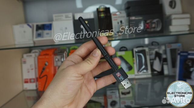 WiFi Адаптер для Пк и Телевизора USB D-09 Новая