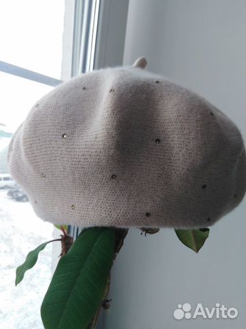 Берет женский теплый