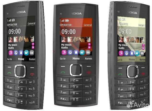 Nokia X2-00 кнопочный телефон нокиа ref купить в Москве, цена 3 100 руб ...