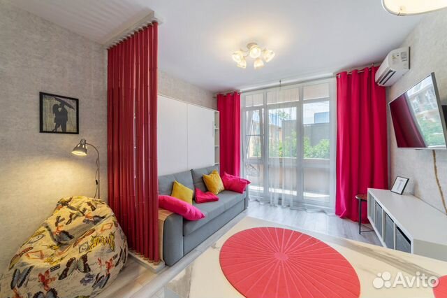 

Квартира-студия, 25 м², 1 кровать