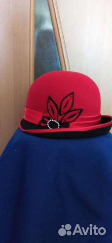 Шляпа фетровая женская