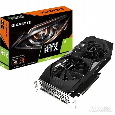 Видеокарта gigabyte GeForce RTX 2060 D6