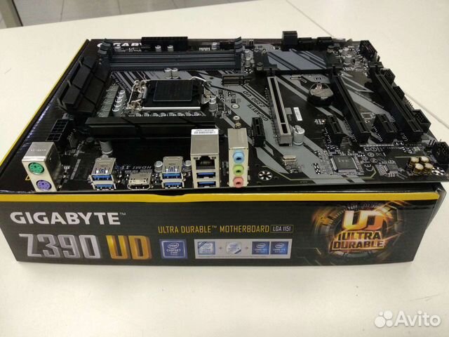 Материнская плата S-1151v2 Gigabyte Z390+i5-9600KF