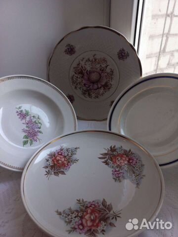 Блюда и тарелки СССР