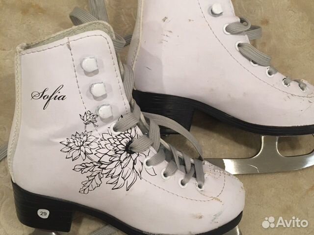Коньки фигурные детские 29 размер
