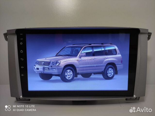 Магнитола Toyota Land Cruzer 100 Android