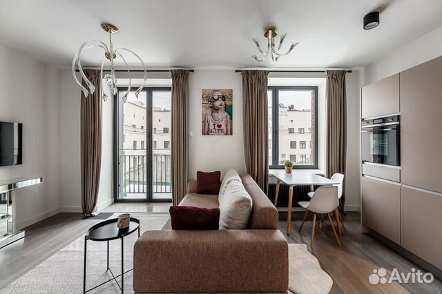 

Квартира-студия, 40 м², 1 кровать