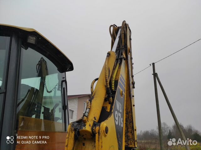 Экскаватор-погрузчик Komatsu WB97S-2, 2003