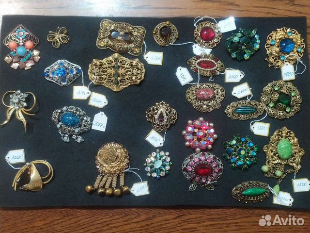 Брошки Чехословакия, СССР, США