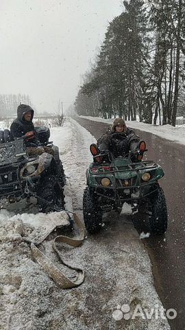 Квадроцикл Yamaha Grizzly 350 bruin