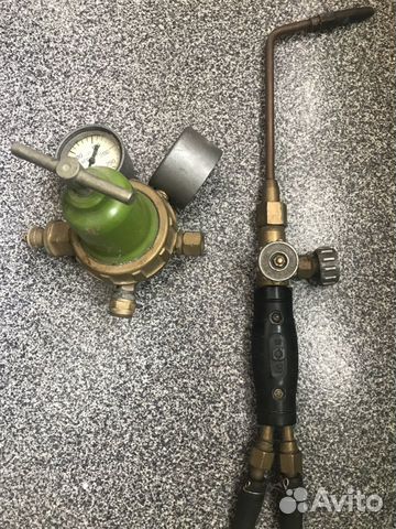 Газовая горелка,редуктор.СССР