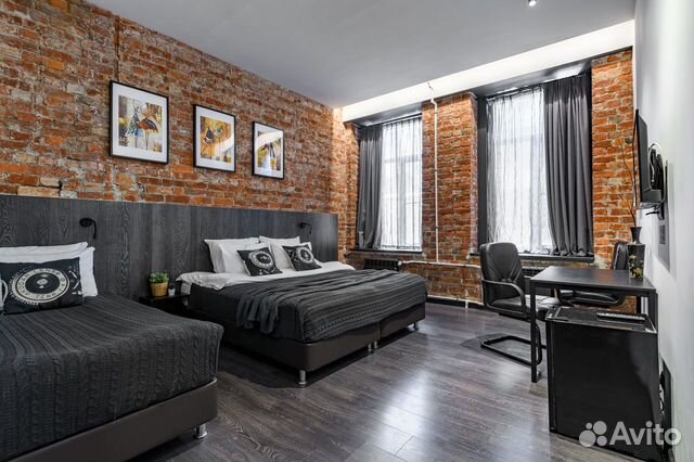 

Квартира-студия, 30 м², 4 кровати