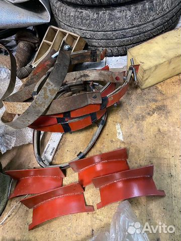 Крепление баллонов на Газель метан 2 Баллона