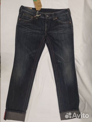 Джинсы женские новые с подворотами