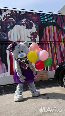 Мишка тедди на праздник