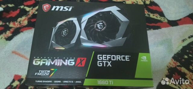 MSI GTX 1660 Ti Gaming X 6GB