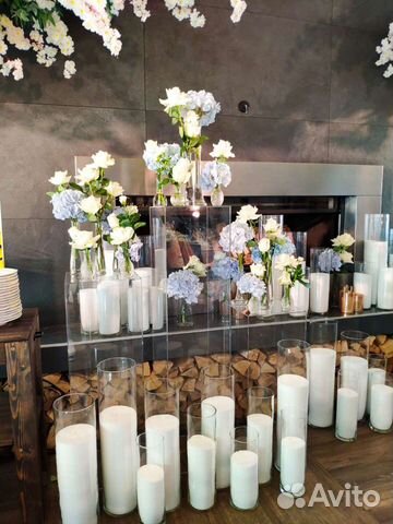 Насыпные свечи аренда большое количество