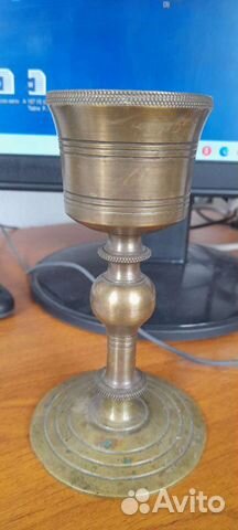 Бронзовый подсвечник