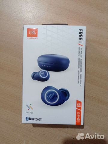 Беспроводные наушники JBL Free II