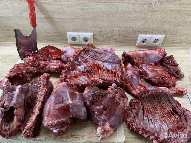 Мясо косули, лось, кабан. Дичь