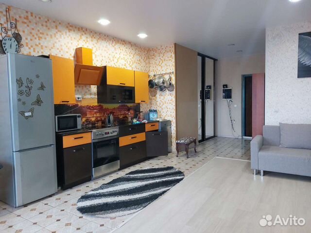 

Квартира-студия, 45 м², 2 кровати