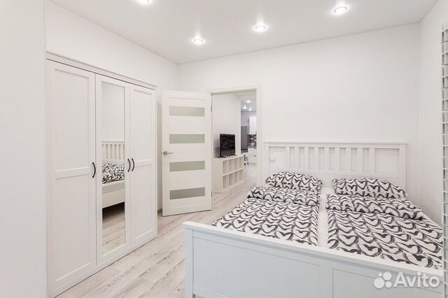 

1-к. квартира, 56 м², 2 кровати