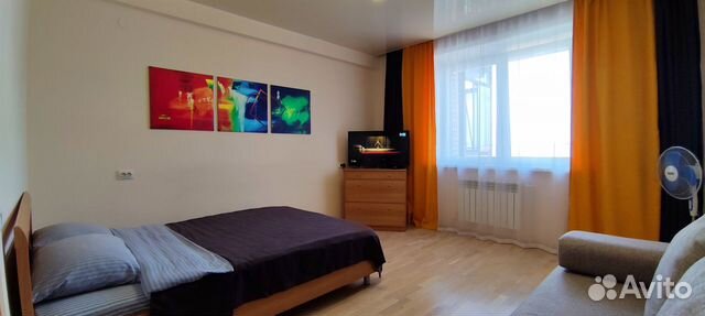 

1-к. квартира, 42 м², 2 кровати