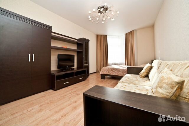 

1-к. квартира, 38 м², 2 кровати
