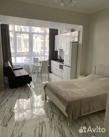 

Квартира-студия, 30 м², 2 кровати
