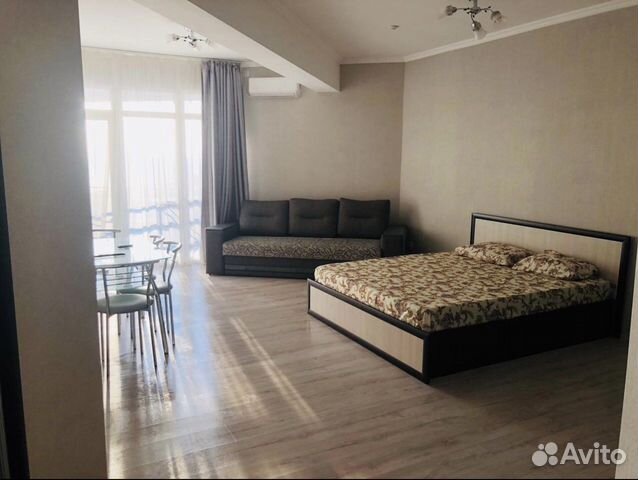 

Квартира-студия, 40 м², 2 кровати