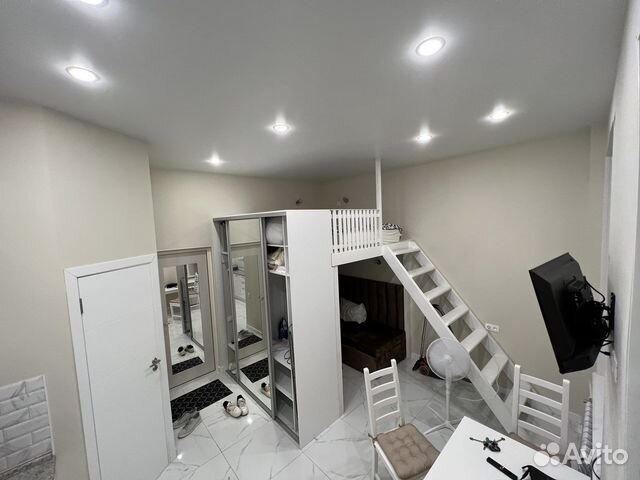 

Квартира-студия, 21 м², 2 кровати
