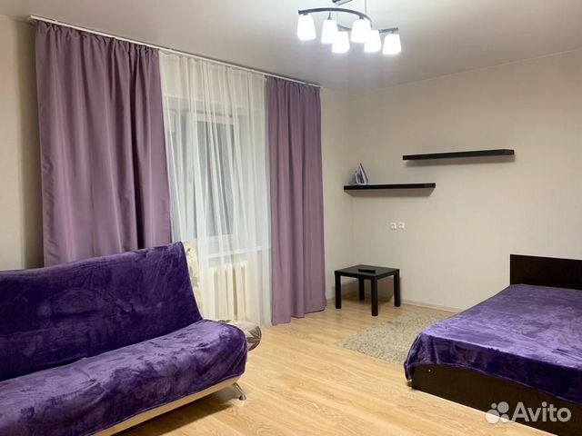 

1-к. квартира, 46 м², 3 кровати