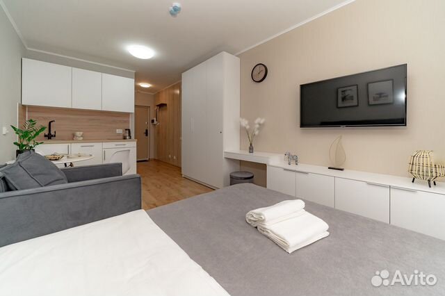

Квартира-студия, 22,4 м², 2 кровати