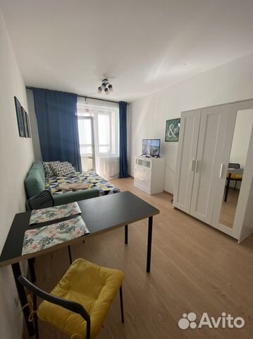 

Квартира-студия, 25 м², 1 кровать