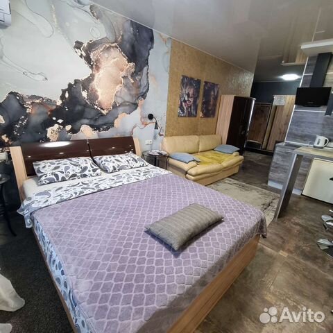 

Квартира-студия, 28 м², 1 кровать