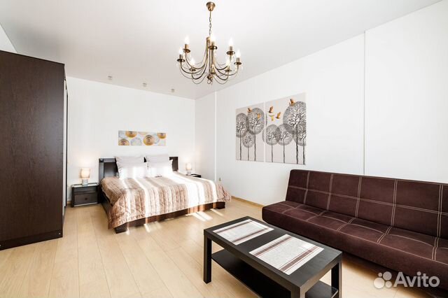 

1-к. квартира, 43 м², 2 кровати