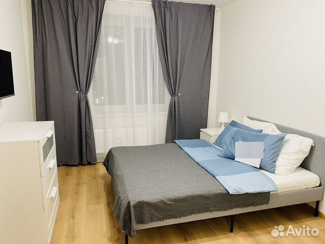 

1-к. квартира, 35 м², 2 кровати
