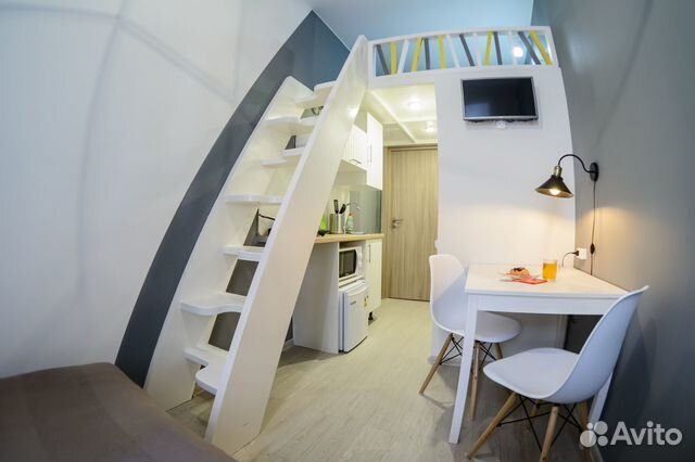 

Квартира-студия в апарт-отеле, 15 м², 2 кровати