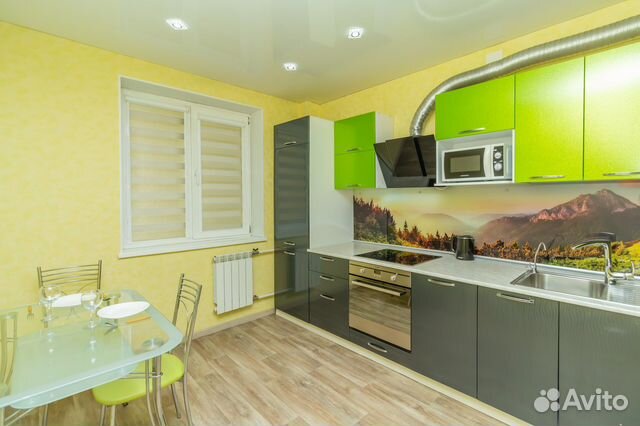 

1-к. квартира, 46 м², 2 кровати