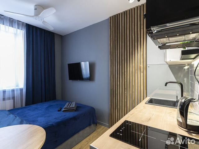 

Квартира-студия, 16 м², 1 кровать