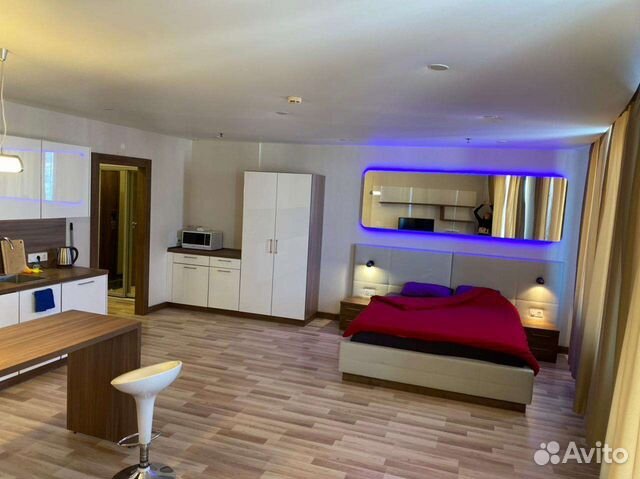 

Квартира-студия, 42 м², 2 кровати
