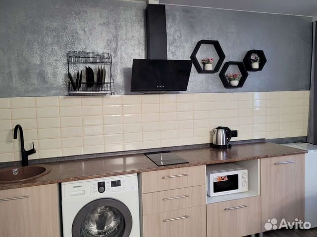 

1-к. квартира, 38 м², 2 кровати