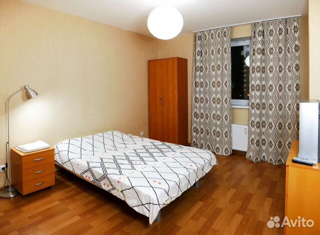

1-к. квартира, 37 м², 2 кровати
