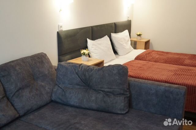 

Квартира-студия, 33 м², 2 кровати