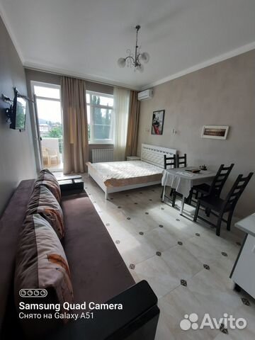 

Квартира-студия, 34 м², 2 кровати