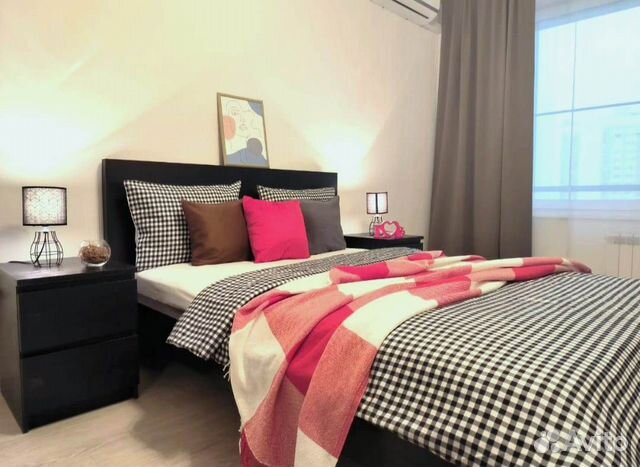 

1-к. квартира, 43 м², 2 кровати