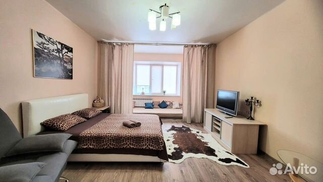 

1-к. квартира, 45 м², 2 кровати